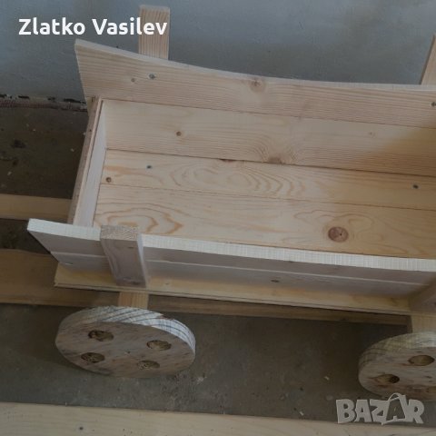 Цветарник  Каручка декорация за градина , снимка 3 - Градински мебели, декорация  - 28371695