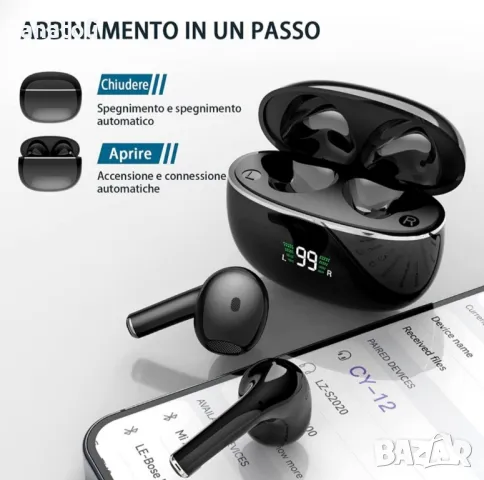нови Слушалки ViBE™ MOOD-X19 True Wireless, от Германия , снимка 6 - Bluetooth слушалки - 49410239