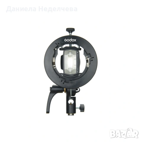 Универсален адаптер S-type Speedlite Bracket (Bowens mount), снимка 6 - Чанти, стативи, аксесоари - 53173498