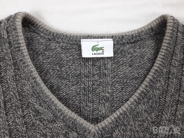 Lacoste - Оригинален мъжки зимен пуловер размер XL, снимка 7 - Пуловери - 48323877