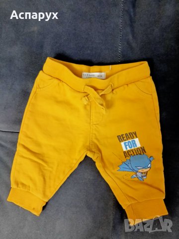 Бебешка памучни панталонки fox&bunny 0-3 месеца