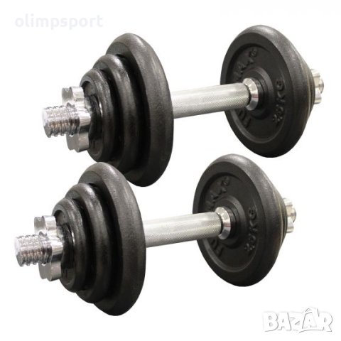 дъмбел  нов , снимка 4 - Фитнес уреди - 43058469