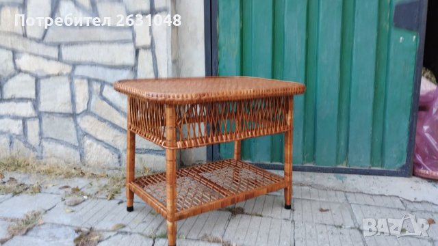 плетена ратанова маса, снимка 10 - Други стоки за дома - 43018997