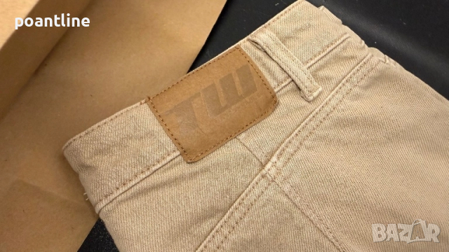 НОВО! Tally Weijl дънкови гащи широк крачол накъсан ефект, снимка 5 - Дънки - 51977689