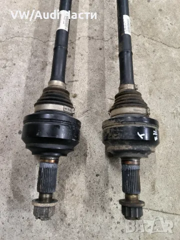 Задни полуоски за Фолксваген Туарег Порше Ауди VW Touareg Porsche Cayenne Audi Q7 7L0501201A, снимка 3 - Части - 47646292
