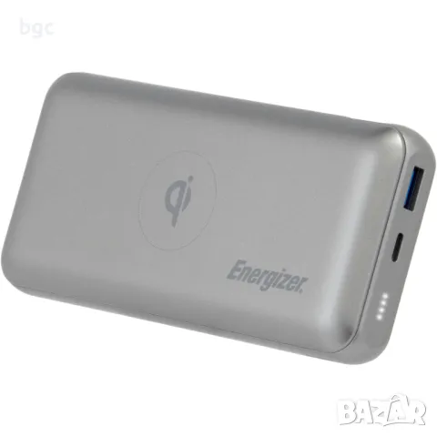 Външна батерия Wireless Charge Energizer QE20007PQ, 20 000mAh, USB-A USB C, Wireless Fast Charge 18W