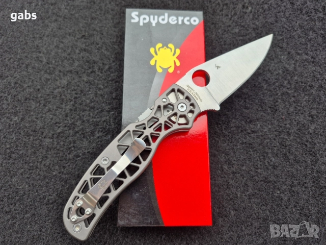Сгъваем нож Spyderco Edgerati С266, снимка 4 - Ножове - 52213794