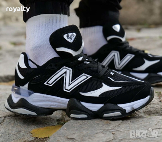 Мъжки Маратонки NewBalance 9060 Цвят-Черно и Бяло, снимка 2 - Маратонки - 51635715