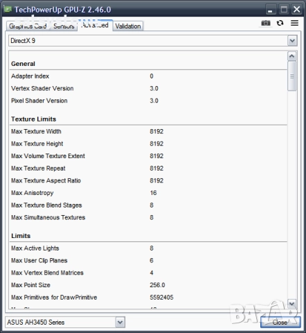 Видео карта ATi Radeon Asus AH3450 256MB GDDR2 64bit AGP, снимка 16 - Видеокарти - 52184889
