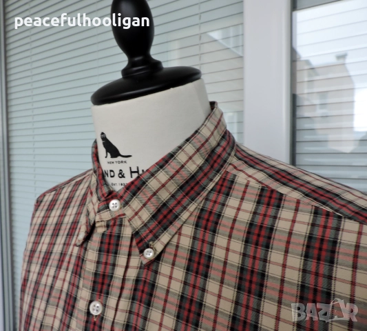 Polo Ralph Lauren Mens Multicolour Checked Long Sleeve Casual Shirt Size XXL, снимка 5 - Ризи - 52949325