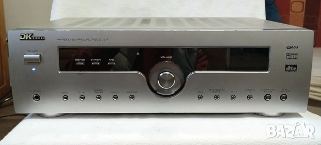 Оригинален 6 канален Ресивър DK AV-R500 - Произведен в Германия - receiver amplifier усилвател