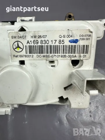 Управление Климатик Парно за Мерцедес Mercedes-benz W169 A1698301785, снимка 2 - Части - 49095181