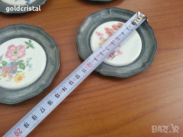 чинийки за стена подложки , снимка 4 - Антикварни и старинни предмети - 36680406