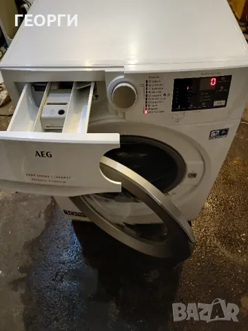 Пералня AEG Serie6000/Iavamat 8kg.1400обр КАТО НОВА 449лв, снимка 6 - Перални - 48486663