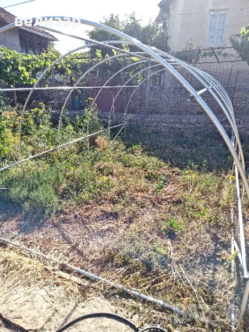ПРОДАВАМ ТУНЕЛНА ОРАНЖЕРИЯ 5х3х2 , снимка 3 - Оранжерии - 50879714