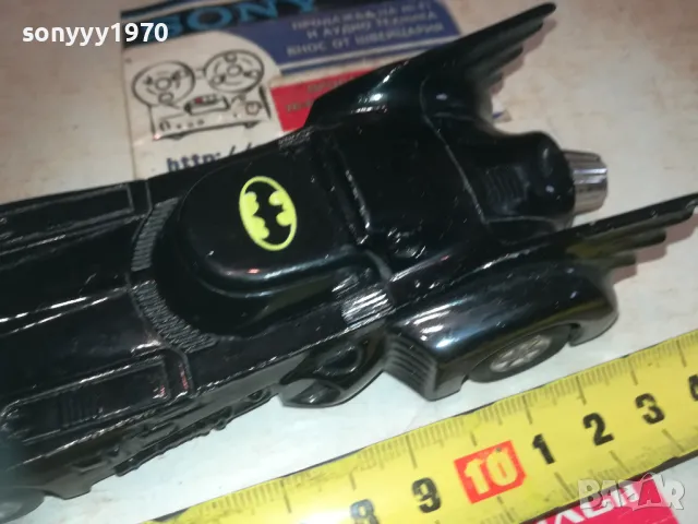 BATMOBILE METAL CAR 0510241649, снимка 6 - Колекции - 47473167
