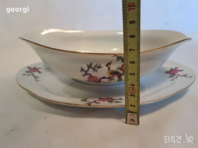 порцеланова сосиера  Limoges 8/5, снимка 6 - Сервизи - 49968861