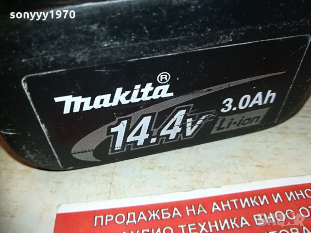 makita bl1430 14.4li-ion 3.0ah-made in japan-внос england 0105211802, снимка 12 - Винтоверти - 32736748