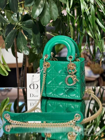 мини чанти lady 11x12cm christian dior, снимка 11 - Чанти - 51427054