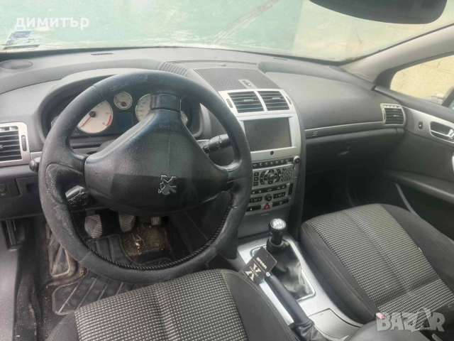 peugeot 407 sw 1.6 hdi на части тегли пежо 407 св, снимка 10 - Автомобили и джипове - 52923409