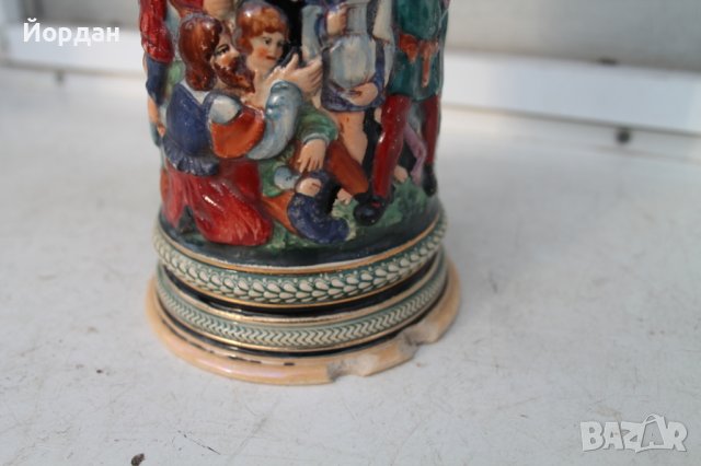 Ръчно рисувана немска халба , снимка 5 - Колекции - 39593921