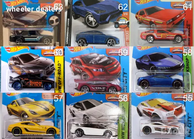 Метални колички Hot Wheels Хот Уиилс в мащаб 1:64 От различни години 2, снимка 6 - Колекции - 48173303