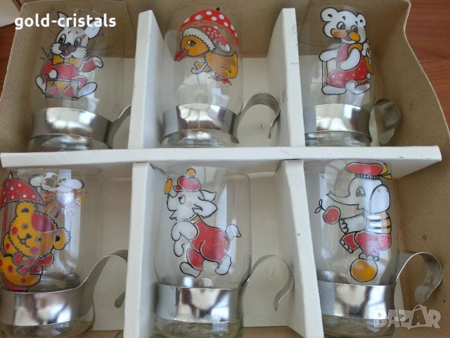 Руски чаши за чай  стакани подстакани