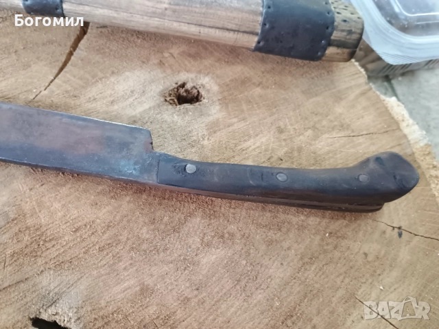 Стар нож с кания., снимка 4 - Антикварни и старинни предмети - 52833918