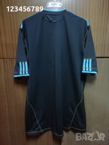Olympique Marseille Adidas 2010/2011 оригинална тениска фланелка Олимпик Марсилия трети екип, снимка 2 - Тениски - 53438858