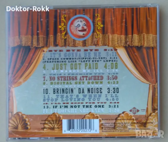 NSYNC - No Strings Attached - 2000 CD, снимка 2 - CD дискове - 49694484