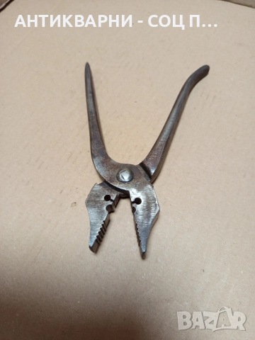 Соц Стари Обущарски Клещи. , снимка 2 - Антикварни и старинни предмети - 52189026