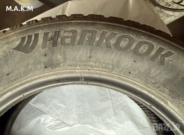 Зимни гуми Hankook, снимка 2 - Гуми и джанти - 53241601