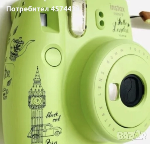 Дизайнерска Bulgari Моментна Камера/ Фотоапарат Fujifilm Instax, снимка 6 - Камери - 52186542