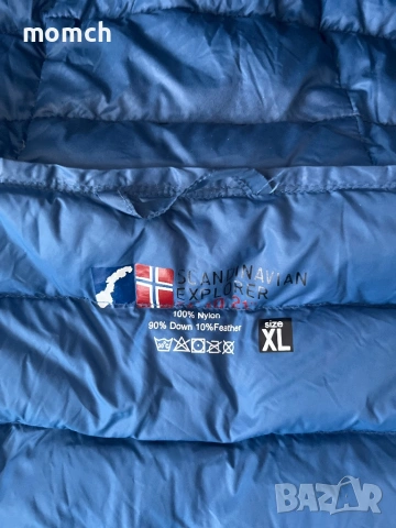 SCANDINAVIAN EXPLORER-мъжко пухено яке размер Л-ХЛ, снимка 6 - Якета - 53087866