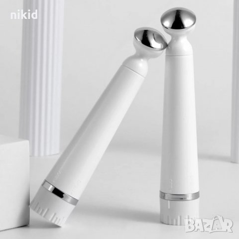 Бял Мини електрически масажор за очи лице бръчки, снимка 8 - Други - 34718595