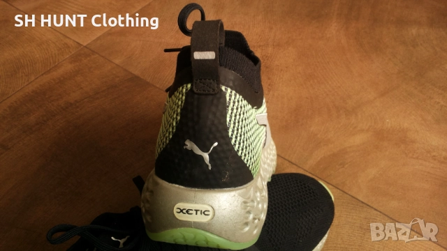 PUMA Calibrate Black Elektro Green размер EUR 41 / UK 7,5 мъжки летни маратонки 88-13-S, снимка 8 - Маратонки - 52228709