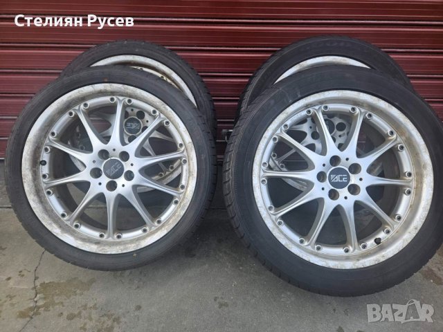 алуминиеви джанти toyota avensis r18 - със гуми 225 и 245 40 18 good year -цена 325лв - гуми 225 40 , снимка 1 - Гуми и джанти - 43910325