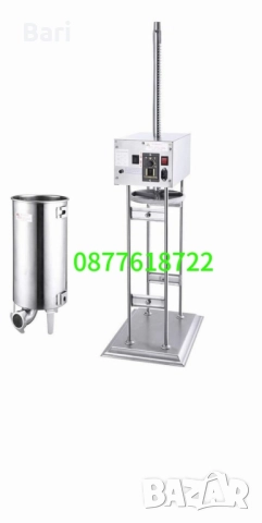 Професионални електрически пълначки за месо с педал 10л и 15л, снимка 5 - Обзавеждане на кухня - 52537378