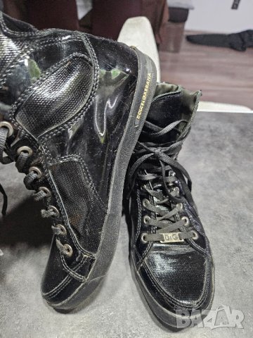 Дамски ботуши кебинки D&G номер 37, снимка 12 - Дамски боти - 39459615