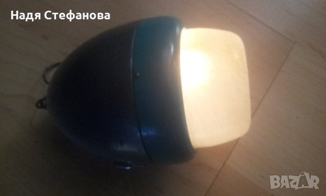 Ретро лампа на батерии подвижна, интересна, снимка 9 - Антикварни и старинни предмети - 37790526