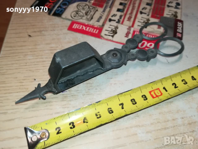 УРЕД ЗА СВЕЩИ-АНТИКА ВНОС SWISS 1306251153, снимка 4 - Антикварни и старинни предмети - 50652528