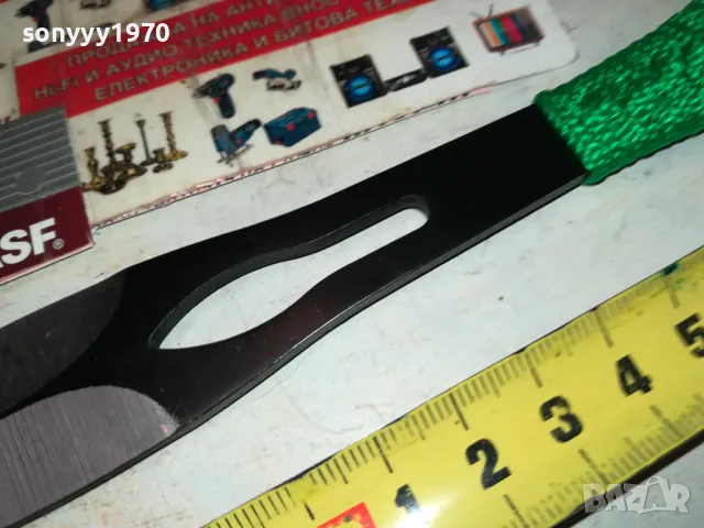 КАМА МЕТАЛЕН НОЖ С ВЪЖЕНА ОПЛЕТКА-ЗЕЛЕНО 2002251810, снимка 6 - Ножове - 49212119