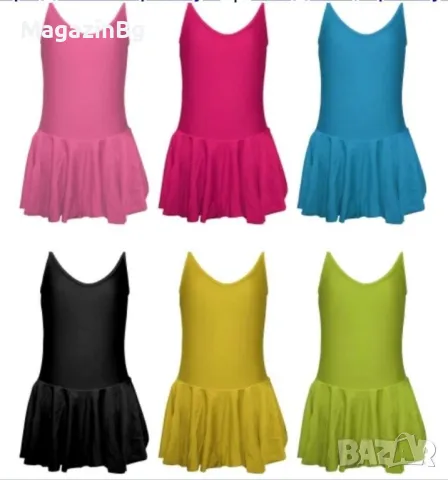 Детско Трико Подходящо за Гимнастика, Балет и Танци Туту поличка triko, снимка 6 - Други - 49461060