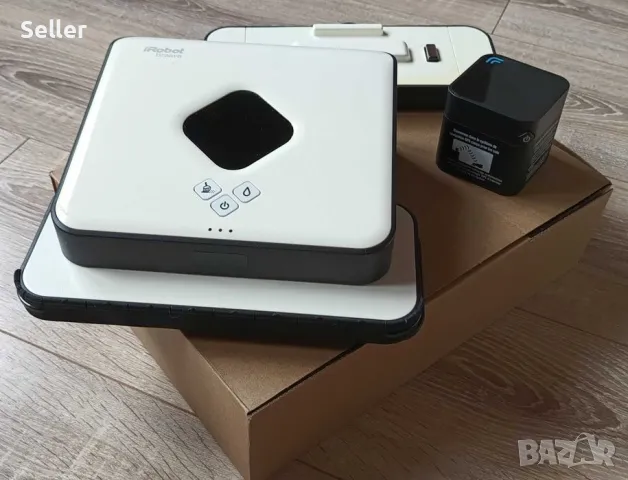 Роботизирана подочистачка iRobot Braava 390, снимка 2 - Прахосмукачки - 50413484