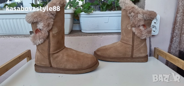 Ботуши от Естествен велур 38н.