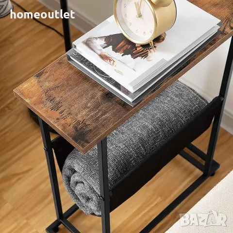 ПРОМОЦИЯ Странична помощна маса с органайзер за списания BF81BZ01, снимка 5 - Маси - 49674345