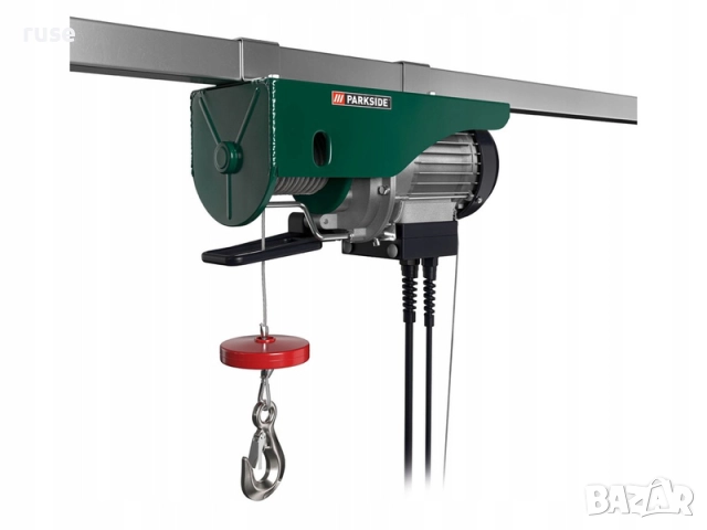 НОВИ! Електрически телфер въжен подемник Parkside 250 kg/125 kg 