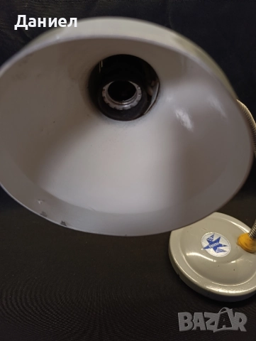 Соц настолна лампа , снимка 5 - Антикварни и старинни предмети - 52428853