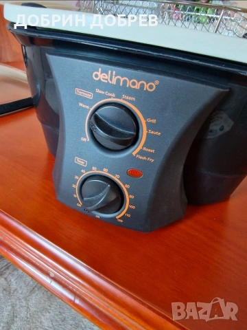 Делимано Гурме Кукър 8 В 1, керамично покритие