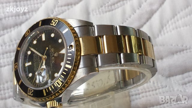 НОВ МЕХАНИЧЕН МЪЖКИ ЧАСОВНИК ROLEX SUBMARINER, снимка 6 - Мъжки - 34644512